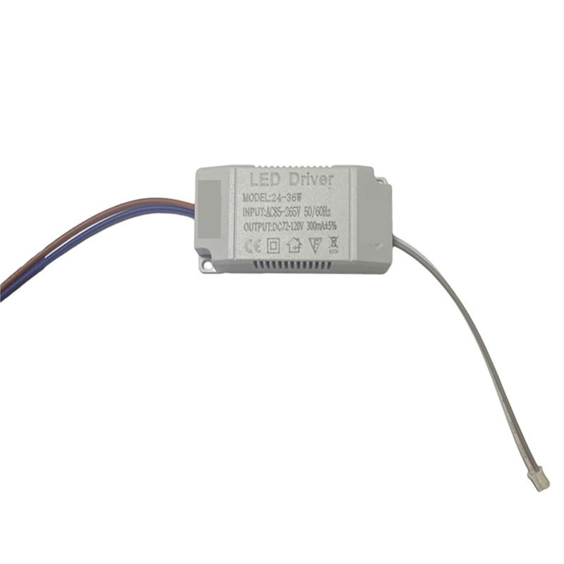 LED Driver 300mA Constant Current Power Supply Unit AC85 265V 24 36W - Image 1
